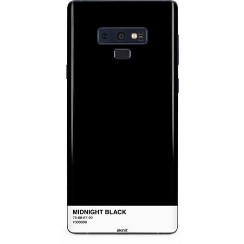 Midnight Black Galaxy Note 9 Skin