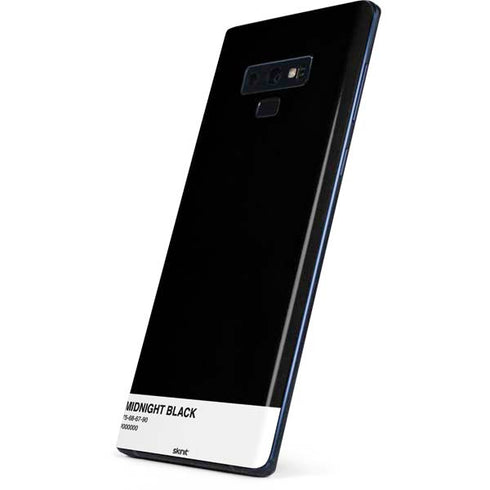 Midnight Black Galaxy Note 9 Skin