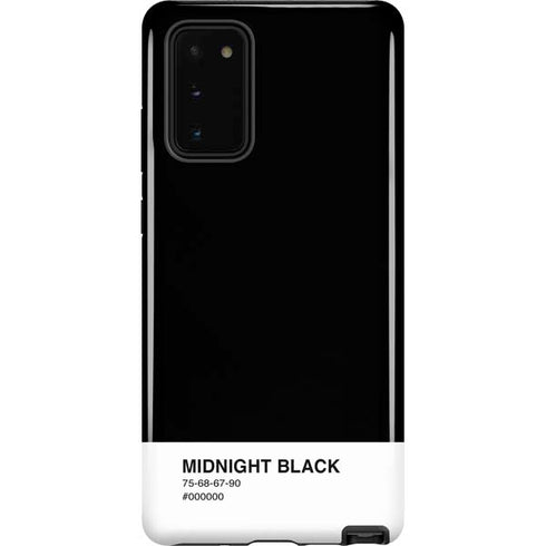 Midnight Black Galaxy Note20 5G Pro Case
