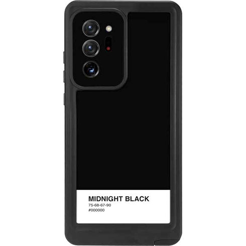 Midnight Black Galaxy Note20 Ultra 5G Waterproof Case