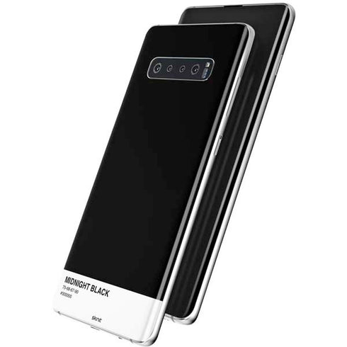 Midnight Black Galaxy S10 Skin