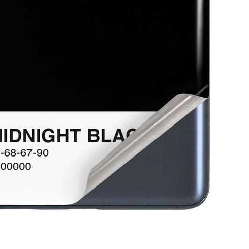 Midnight Black Galaxy S20 Fan Edition Skin