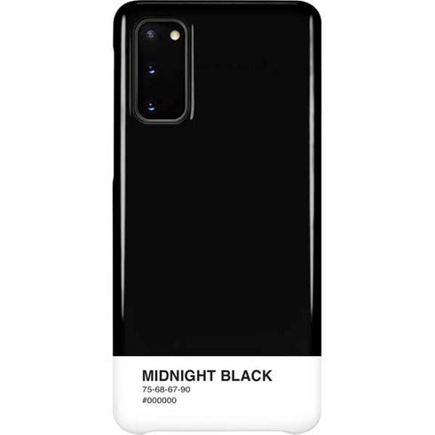 Midnight Black Galaxy S20 Lite Case