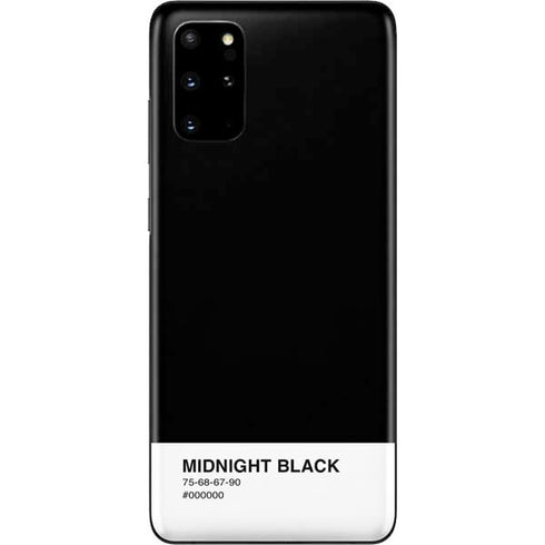 Midnight Black Galaxy S20 Plus Skin