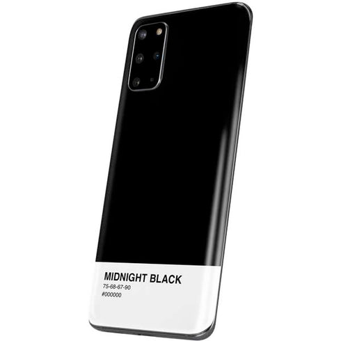 Midnight Black Galaxy S20 Plus Skin