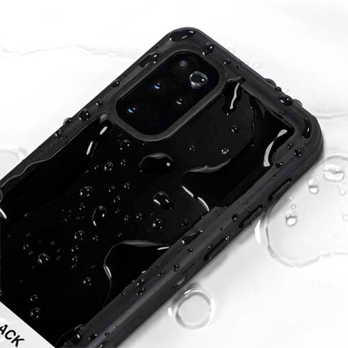 Midnight Black Galaxy S20 Plus Waterproof Case