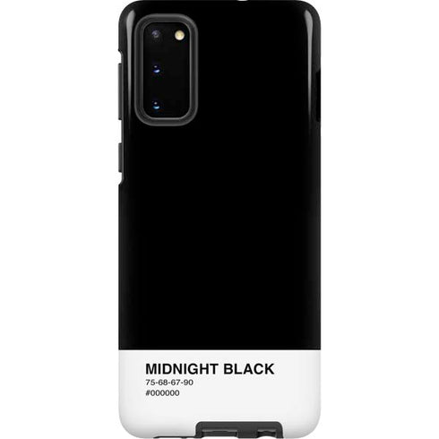 Midnight Black Galaxy S20 Pro Case
