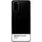 Midnight Black Galaxy S20 Skin