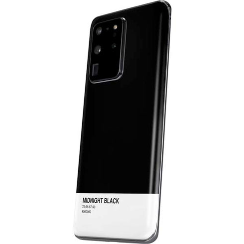 Midnight Black Galaxy S20 Ultra 5G Skin
