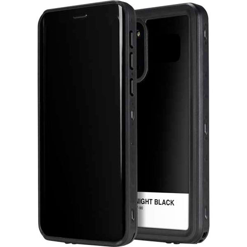 Midnight Black Galaxy S20 Waterproof Case