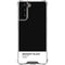 Midnight Black Galaxy S21 FE Clear Case