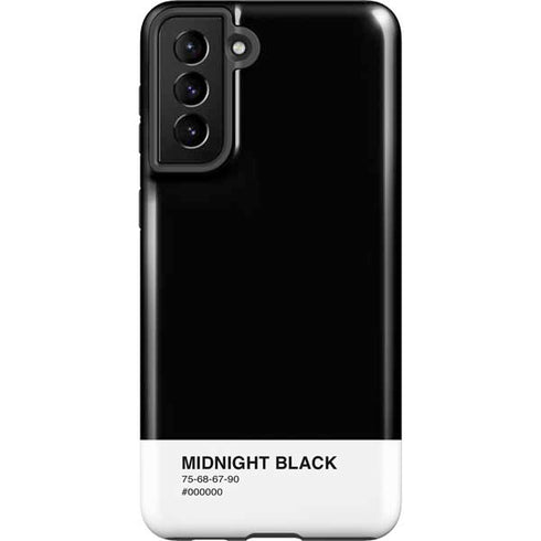 Midnight Black Galaxy S21 FE Pro Case