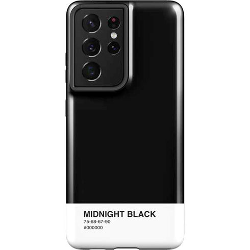Midnight Black Galaxy S21 Ultra 5G Pro Case