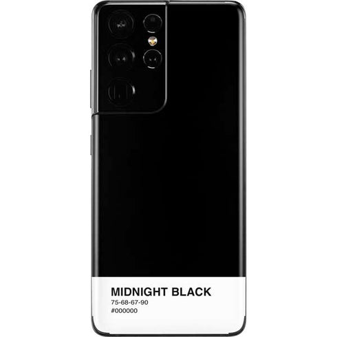 Midnight Black Galaxy S21 Ultra 5G Skin