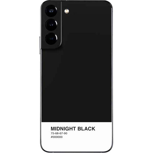 Midnight Black Galaxy S22 Plus Skin