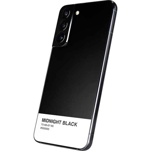 Midnight Black Galaxy S22 Plus Skin