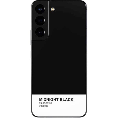 Midnight Black Galaxy S22 Skin