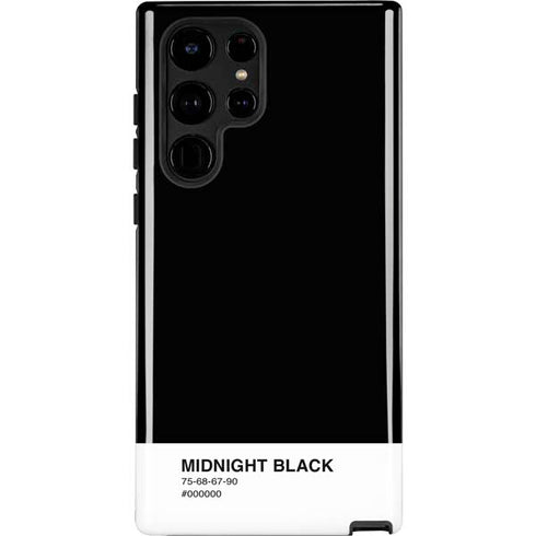 Midnight Black Galaxy S22 Ultra Pro Case