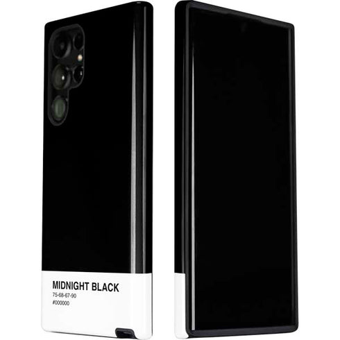 Midnight Black Galaxy S22 Ultra Pro Case