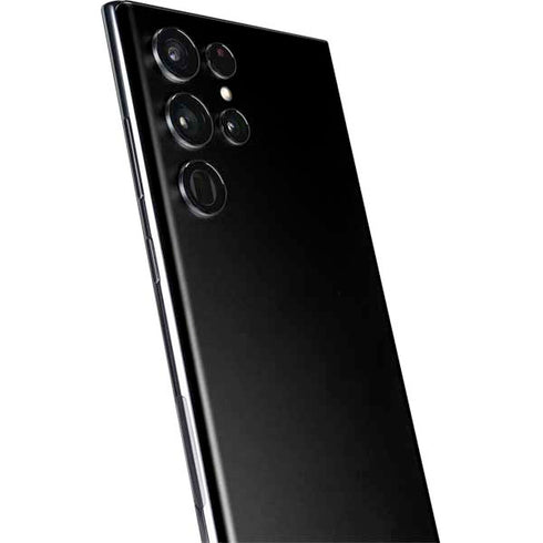 Midnight Black Galaxy S22 Ultra Skin