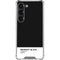 Midnight Black Galaxy S23 Clear Case