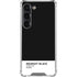 Midnight Black Galaxy S23 Clear Case