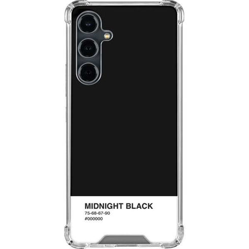 Midnight Black Galaxy S23 FE Clear Case