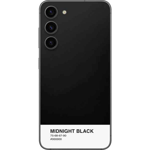 Midnight Black Galaxy S23 Plus Skin