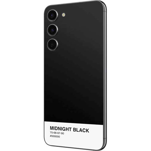 Midnight Black Galaxy S23 Plus Skin