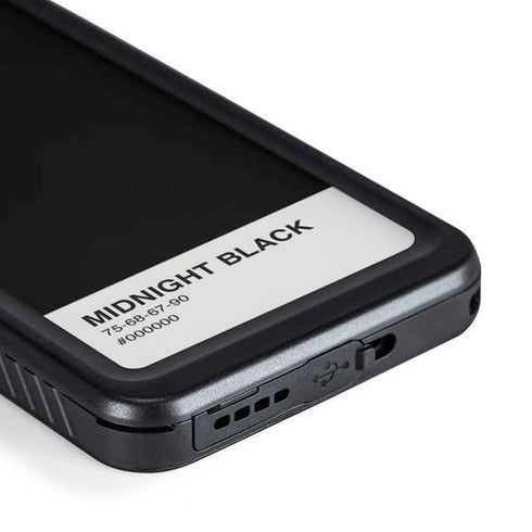Midnight Black Galaxy S23 Plus Waterproof Case