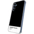 Midnight Black Galaxy S24 Clear Case