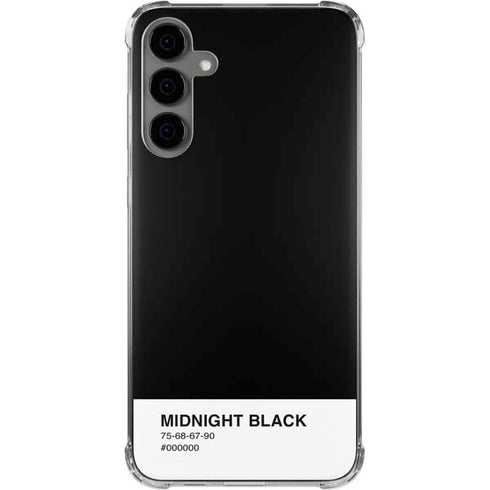 Midnight Black Galaxy S24 Plus Clear Case