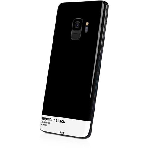 Midnight Black Galaxy S9 Skin