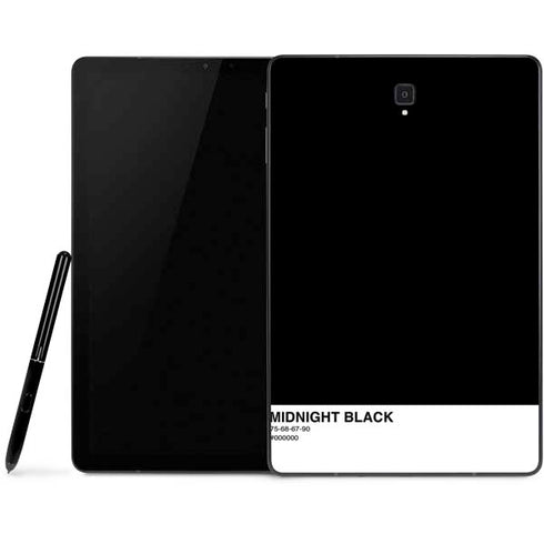 Midnight Black Samsung Galaxy Tab Skin
