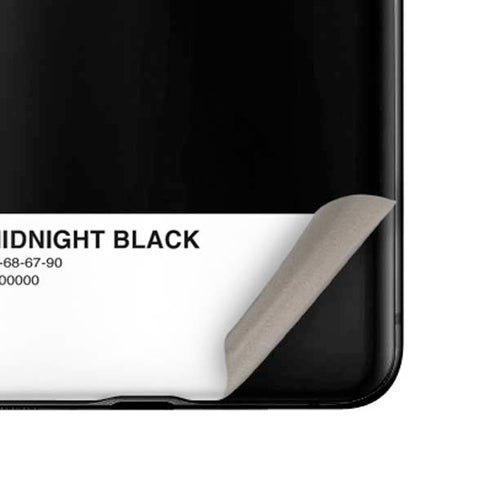 Midnight Black Galaxy Z Flip Skin