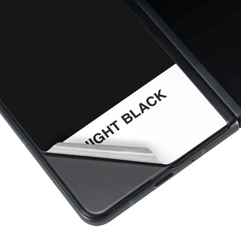 Midnight Black Galaxy Z Fold4 5G Skin