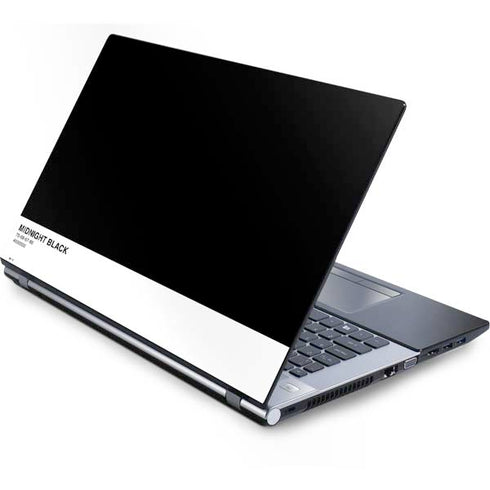 Midnight Black Generic Laptop Skin