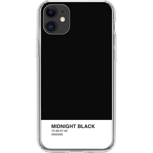Midnight Black iPhone 11 Clear Case