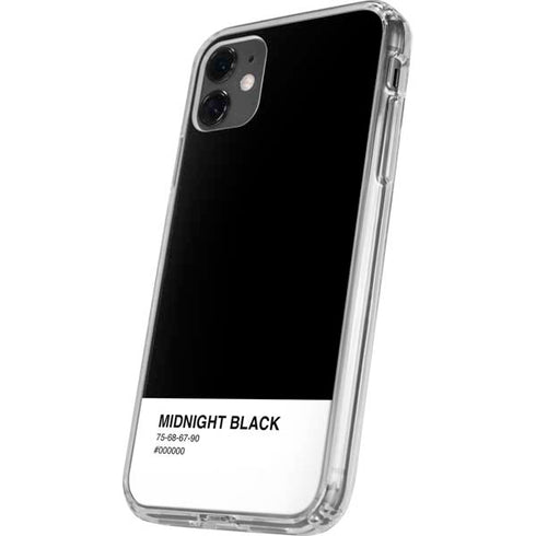 Midnight Black iPhone 11 Clear Case