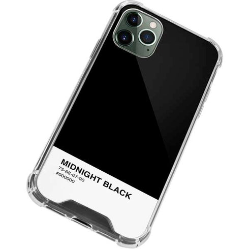 Midnight Black iPhone 11 Pro Max Clear Case