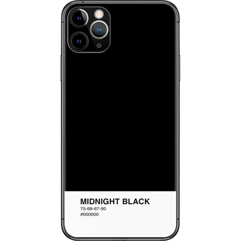 Midnight Black iPhone 11 Pro Max Skin