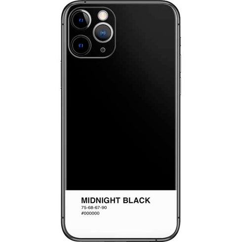 Midnight Black iPhone 11 Pro Skin