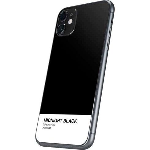 Midnight Black iPhone 11 Skin