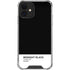 Midnight Black iPhone 12 Clear Case