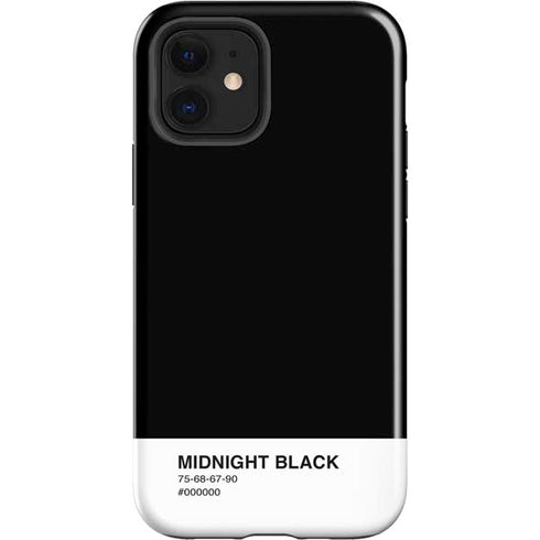 Midnight Black iPhone 12 Impact Case