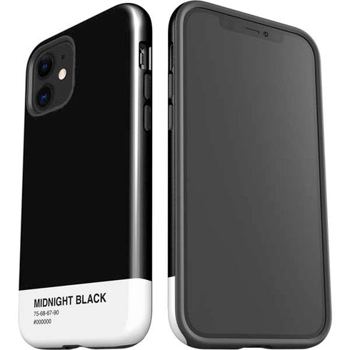 Midnight Black iPhone 12 Impact Case