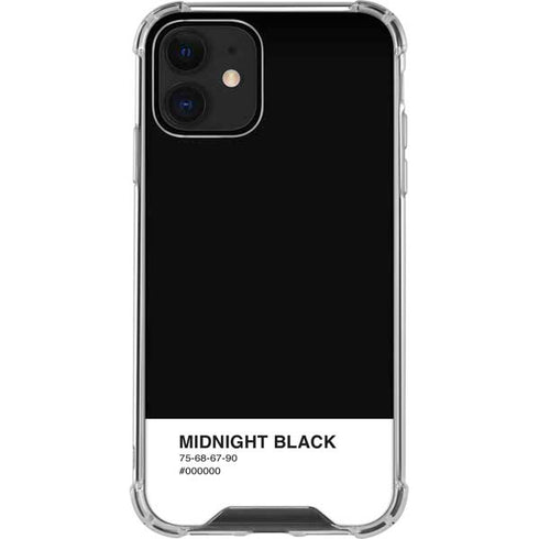 Midnight Black iPhone 12 Mini Clear Case