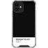 Midnight Black iPhone 12 Mini Clear Case