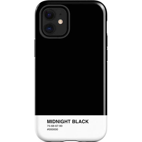 Midnight Black iPhone 12 Mini Impact Case
