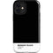 Midnight Black iPhone 12 Mini Impact Case